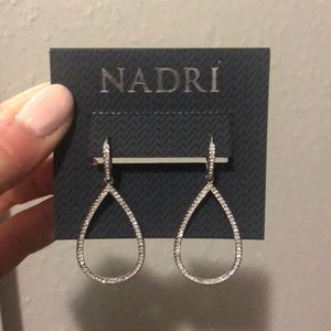 Nadri Drop Wedding/ Event Earrings